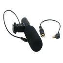 Stereo DSLR Camera Condenser Microphone Mic 3.5mm Jack With 3.5mm to Type-C