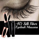 4D Silk Fiber Eyelash Mascara Extension Makeup Black Waterproof Kit Eye-Lashes&