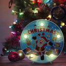 DIY Diamond Painting LED Lamp Partial Drill Special Shape Christmas Decor
