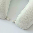 Neck Pillow for Airplane Travel Bamboo Fiber Memory Foam U-Shaped Pillow Pr O0L8
