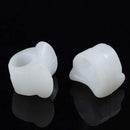 2x Toe Pad Bunion Gel Separator Overlap Silicone Corrector Pain Relief Fu OQV