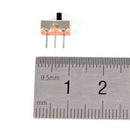 50 Pcs 2 Position SPDT 1P2T 3 Pin PCB Panel Vertical Slide Switch ME