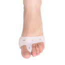 1 Pair Silicone Toe Separator Straightener Treatments Bunion Spacer Corrector