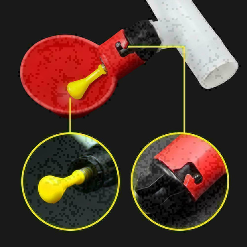 Chicken Drinking Cups Quail Water Bowls Bird Plastic Animal Cage Feeder 1pc S5O4