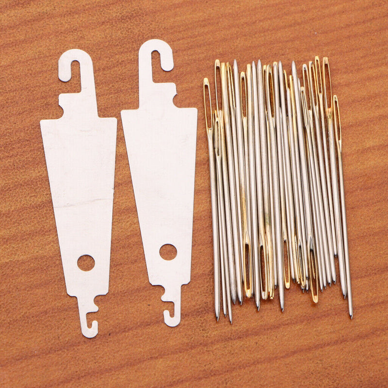 1 Set Sewing Needles Tools Kits with Threaders Needles for Embroidery
