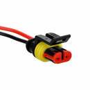 5x 2Pin Car Waterproof Electrical Connector Plug with Wire AWG Marine 6cm 3C 3C