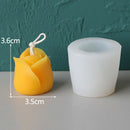 Tulip Flower Candle Silicone Mold DIY Flower Baking Chocolate Mold Craft Tool