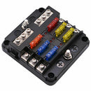 1 In 6 Out Auto Fuse Box Waterproof Blade Fuse Block Box for Car Suv Bus Sh J5J6