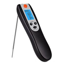 Kitchen Instant Read Digital Grill Cooking Food Thermometer, 5.4 Inch, Blac K5U3