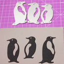Lovely Penguin Shape Scrapbooking DIY Sharp Cutting Dies Photo Album Art Card BX