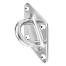 304 Stainless Steel 10mm Thick Ring Sail Shade Pad Eye Plate Marine Boat Ri D1J7