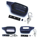 2 Way Car Anti-theft Alarm System LCD Remote Control Key Case Keychain Deli U6U2