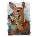 5D DIY Full Drill Diamond Painting Cute Animals Cross Stitch Craft Kit (08)