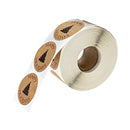 Christmas Stickers Roll 500pcs Adhesive Labels Kraft Paper with Xmas Tree,