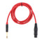 Shielded 6.5mm 1/4 inch Male to XLR 3Pin Female Patch Cable Audio Sound 1.5M /