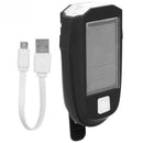 600Lm Solar Powered Bike Light Usb Charging Bicycle Front Headlight Mtb Wat H5H5