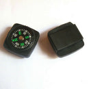 24PC MINI COMPASS SURVIVAL POCKET LIQUID FILLED HIKING CAMPING WATCHBAND