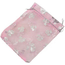 100pcs Mixed Organza Pouch Gift Wedding Bead Candy Gift Bags Pouches B4X9