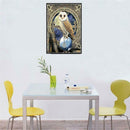 5D Diamond Animal Gem Painting DIY Cross Stitch Needlework Craft Decor