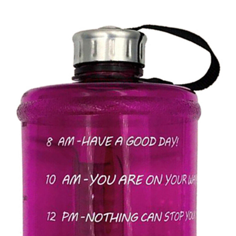 2Pack Water Bottle Leak Proof Reusable Jug Kettle Outdoor Bike Gym 73 oz