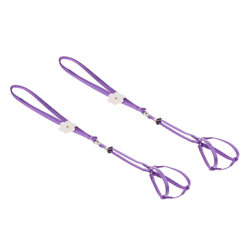 2 Pcs Birds Fly Adjustable Suit Durable Rope Light Leash Safety Convenient to