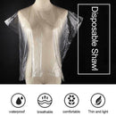 1pc Disposable Haircut Apron Home Hair Dyeing Hair Dye Shawl