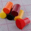 Latch Hook Rug Making kits for Kids Beginner Embroidery Red Flower Carpet