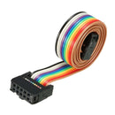 Rainbow Wire Flat Ribbon Cable 10 Pins 47cm Length for Ender 3, for Ender 3 Pro,