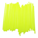 72 Pieces Universal Motorbike Wheel Rim Spoke Wraps Skin Cover Yellow+Black