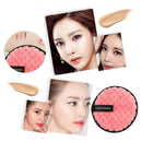 4pcs Fiber Makeup Remover Pad Reusable Face Cleaning Sponge Cosmetic Puff