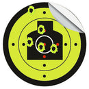 100 Pack Bright Fluorescent    Paper Target Stickers 7.5cm