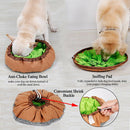 Pet Snuffle Mat, Slow Eat Bowl Nosework Training Foraging for Dogs (Green) A