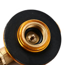 Camping Gas Stove Switching Charging Inflatable Valve Adapter for Flat Tank BX