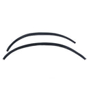 2pcs Universal Carbon Fiber Style Car Wheel Eyebrow Protector Fender Flares