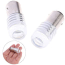 2x 1157 BAY15D P21/5W Led Car Strobe Tail Light BAY White Led Brake Strobe OZ