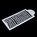 4X Animals Skin Cake Stencil for Wedding Fondant Cake Decorating Tool Mold