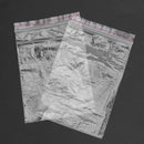 100 pieces 12*8cm Transparent Plastic Seal Zip Closure Zip Closed Bag