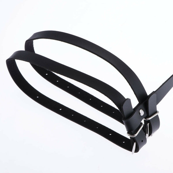 Sexy Heart Leg Garter Belt Anti-Slip Clips Elastic Punk Harness