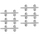 6pc Sailboat Mooring Cleat Dock Deck Rope Cleat , 316 Marine Stainless Steel