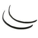 2pcs Car Fender Flare Wheel Eyebrow Protector Carbon Fiber Wheel Arch Strip