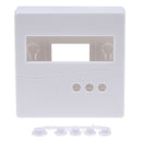 White 86 Plastic Project Box Enclosure Case 8.6x8.6x2.6cm OZ
