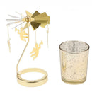 Metal Spinners Rotating Tea Light Candle Holders Candle Stand DIY -Angel