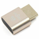 VGA Virtual Display Adapter MI DDC EDID Dummy Plug Headless Ghost Display M9X2