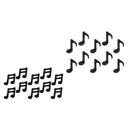 20pcs Musical Note Foil Balloons Wedding Baby Shower Party Prom Decorations