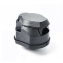 7 Pin Trailer Socket Round Connector Adapter 12V Cover for Signal Lights