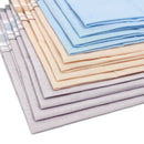 Pack 12x Cotton Mens Handkerchiefs 38cmx38cm Square Super Soft & Washable
