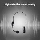 2.4 GHz Wireless Microphone Speech Headset Megaphone Radio Mic for Loudspeaker