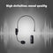 2.4 GHz Wireless Microphone Speech Headset Megaphone Radio Mic for Loudspeaker