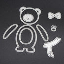 Bear Cutting Dies Stencil DIY Scrapbooking Embossing Paper Card Craft