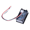 Mini Digital Voltmeter Panel meter LED Voltage Indicator with 3 Cable DC 0- T6B9